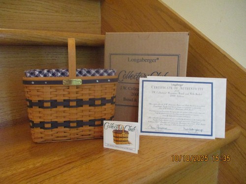 Longaberger miniature bread - jw,