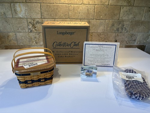 Nib longaberger collectors - nib,