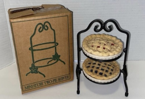 Longaberger miniature pie - longaberger,